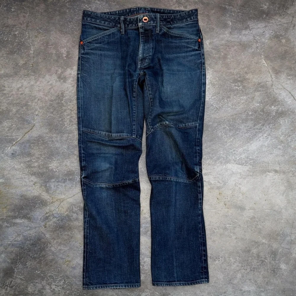 Mountain Hardwear Selvedge Jeans Articulated Outdoors Men's Size 33x31 Utility